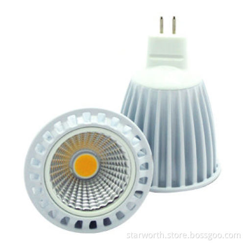 MR16 LED Light, 7W, 80Ra, 2,700 to 4,500 and 6,500K, 80lm/W, CB/CE/RoHS MarksNew